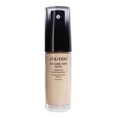 Vedel jumestuskreem Shiseido Synchro Skin Glow SPF20 30 ml, Rose 4 hind ja info | Jumestuskreemid, puudrid | kaup24.ee
