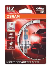 Autopirnid Osram Night Breaker Laser (Next Generation) H7, 1 tk hind ja info | Autopirnid | kaup24.ee