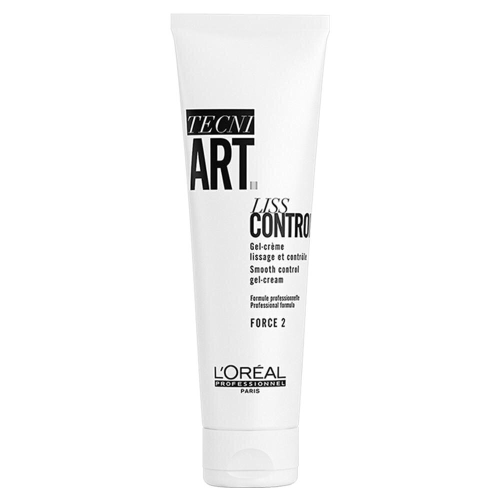 Juuksekreem L'Oreal Tecni Art 2 Liss Control Gel-Creme 150 ml цена и информация | Viimistlusvahendid juustele | kaup24.ee