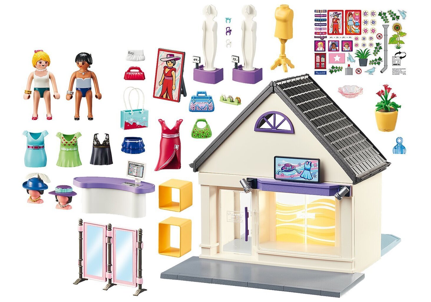 Riidepood 70017 PLAYMOBIL® City Life hind ja info | Klotsid ja konstruktorid | kaup24.ee