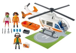 70048 PLAYMOBIL® City Life, вертолет скорой помощи цена и информация | Конструкторы и кубики | kaup24.ee