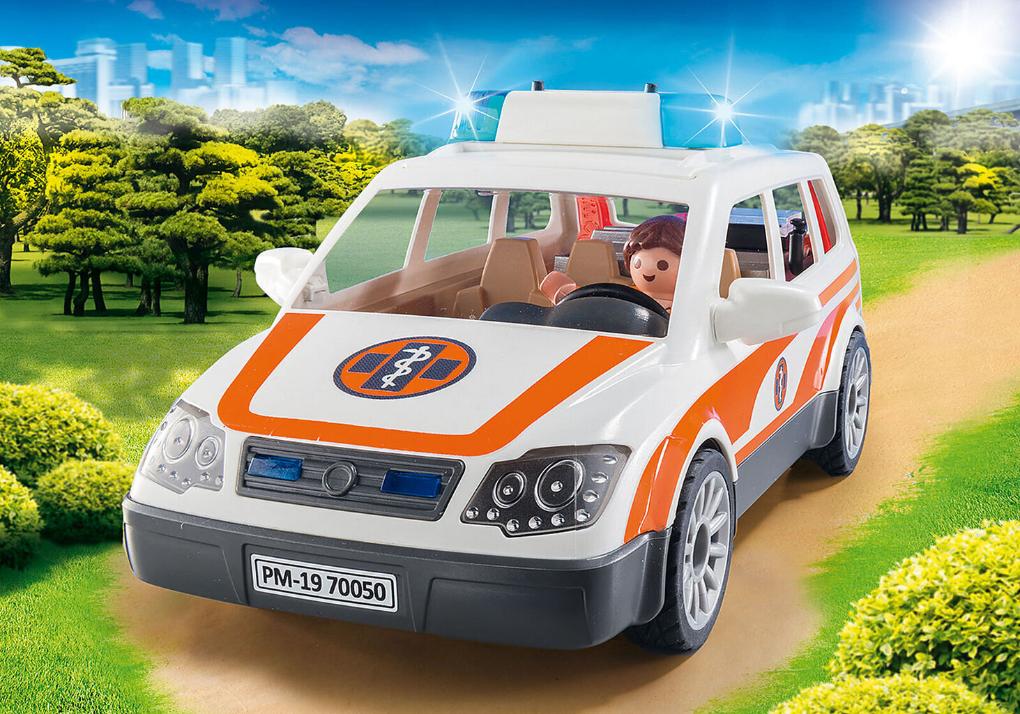 70050 PLAYMOBIL® City Life, Kiirabiauto helidega hind ja info | Klotsid ja konstruktorid | kaup24.ee