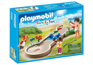 Minigolf 70092 PLAYMOBIL® Family Fun цена и информация | Конструкторы и кубики | kaup24.ee