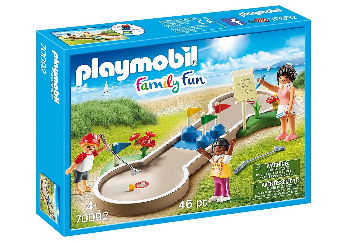 Minigolf 70092 PLAYMOBIL® Family Fun hind ja info | Klotsid ja konstruktorid | kaup24.ee