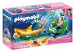 70097 PLAYMOBIL® Magic, Mere kuningas koos kuldse haiga цена и информация | Klotsid ja konstruktorid | kaup24.ee