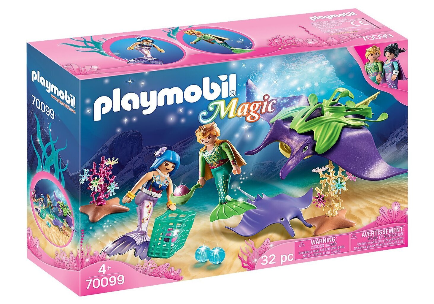 Pärlikollektsionäär Manta Ray 70099 PLAYMOBIL® Magic hind ja info | Klotsid ja konstruktorid | kaup24.ee