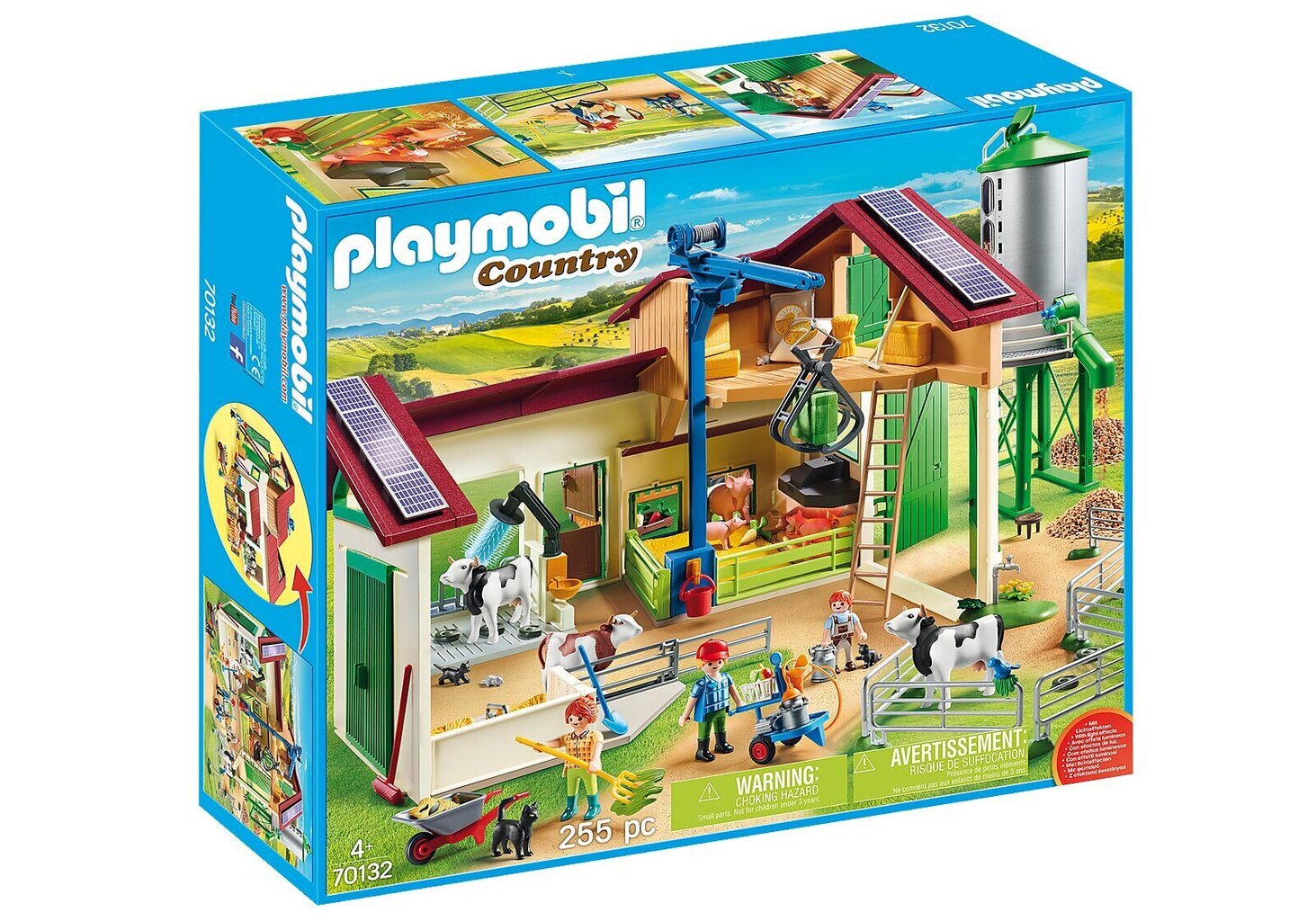 70132 PLAYMOBIL® Country, Talu koos loomadega цена и информация | Klotsid ja konstruktorid | kaup24.ee