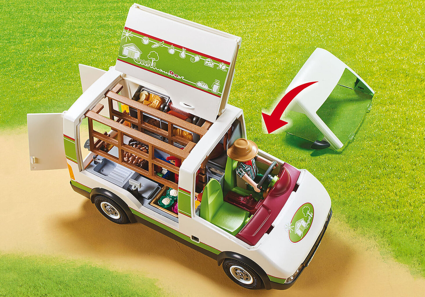 Mobiilne pood 70134 PLAYMOBIL® Country цена и информация | Klotsid ja konstruktorid | kaup24.ee