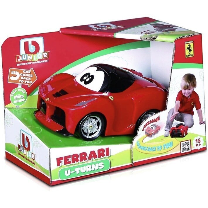 Mudelauto Ferrari U-Turns BB Junior цена и информация | Imikute mänguasjad | kaup24.ee