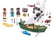 Piraadilaev veealuse mootoriga 70151 PLAYMOBIL® Pirates hind ja info | Klotsid ja konstruktorid | kaup24.ee