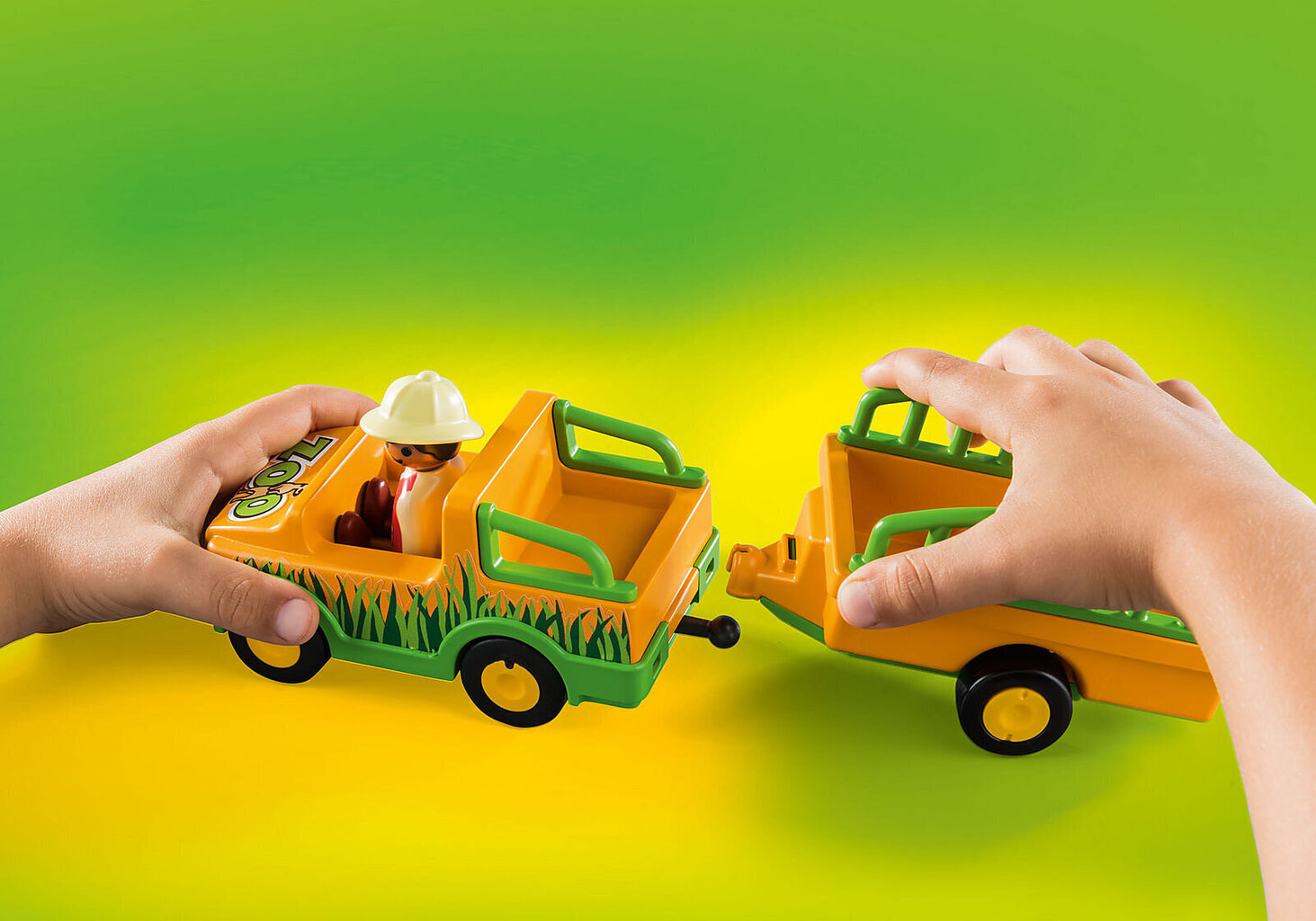 Rong 70182 PLAYMOBIL® 1.2.3., Zoo hind ja info | Klotsid ja konstruktorid | kaup24.ee