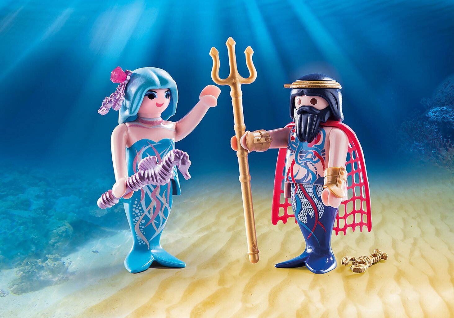 Merineitsi ja kuningas 70082 PLAYMOBIL® DuoPack hind ja info | Klotsid ja konstruktorid | kaup24.ee