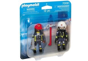 Tuletõrjujad 70081 PLAYMOBIL® DuoPack hind ja info | Klotsid ja konstruktorid | kaup24.ee