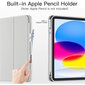 Connect Tri-Fold Styluse hoidja Seisma Karp Apple iPad Air 4 10.9'' (2020) / iPad Air 5 10.9'' (2022) Hõbe цена и информация | Tahvelarvuti kaaned ja kotid | kaup24.ee