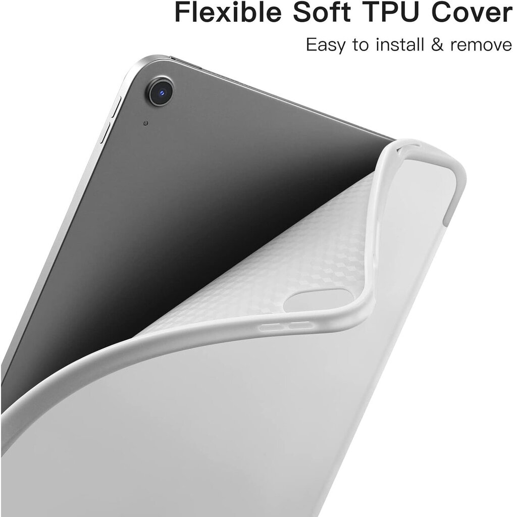 Connect Tri-Fold Styluse hoidja Seisma Karp Apple iPad Air 4 10.9'' (2020) / iPad Air 5 10.9'' (2022) Hõbe цена и информация | Tahvelarvuti kaaned ja kotid | kaup24.ee