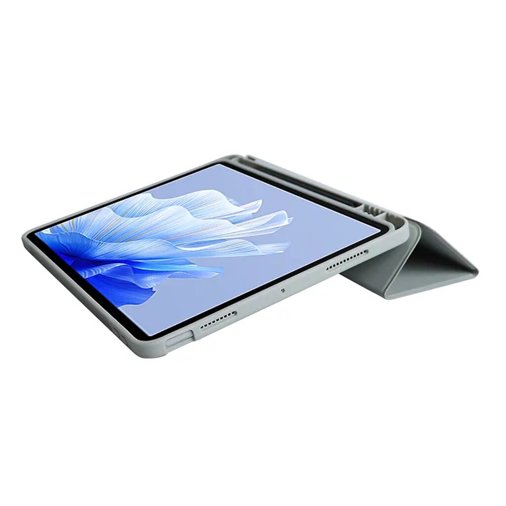 Connect Tri-Fold Stylus hoidja Seisukohahoidja Samsung Galaxy Tab A9 8.7'' X110 Wi-Fi / X115 LTE Hõbedane hind ja info | Tahvelarvuti kaaned ja kotid | kaup24.ee