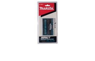 Peade komplekt Makita E-12011 Impact Black Bit-Set, 10 tk. hind ja info | Käsitööriistad | kaup24.ee