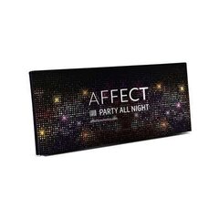 Lauvärvipalett Affect Party All Night 10 x 2 g цена и информация | Тушь, средства для роста ресниц, тени для век, карандаши для глаз | kaup24.ee