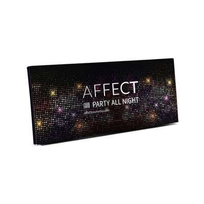 Lauvärvipalett Affect Party All Night 10 x 2 g hind ja info | Ripsmetušid, lauvärvid, silmapliiatsid, seerumid | kaup24.ee