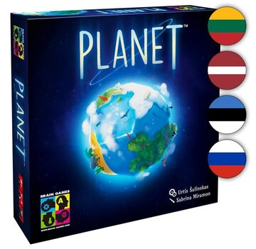 Lauamäng PLANET, LT, LV, EE hind ja info | Lauamängud ja mõistatused | kaup24.ee