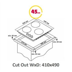 Simfer H4.030.DECSP hind ja info | Pliidiplaadid | kaup24.ee