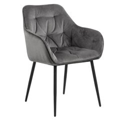 Комплект из 2 обеденных стульев Brooke, серого цвета цена и информация | Стулья для кухни и столовой | kaup24.ee