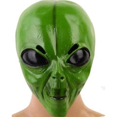 Mask Halloween Green Short Board Alien hind ja info | Karnevali kostüümid | kaup24.ee