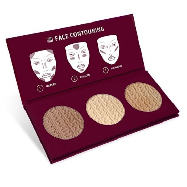 Kontuurimispalett Affect Contour Palette 3 x 6 g цена и информация | Jumestuskreemid, puudrid | kaup24.ee