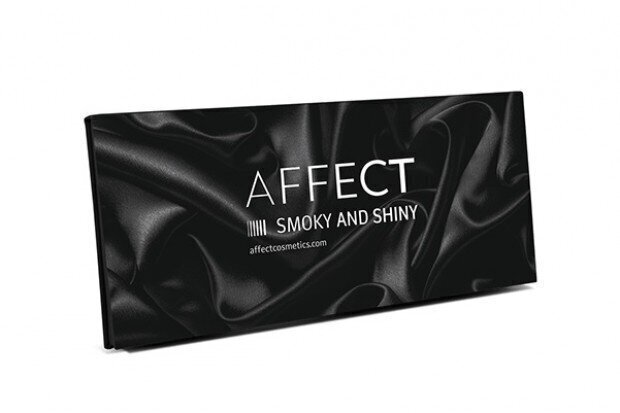 Lauvärvipalett Affect Smoky & Shiny 10 x 2-2,5 g цена и информация | Ripsmetušid, lauvärvid, silmapliiatsid, seerumid | kaup24.ee