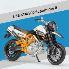 1:12 Scale KTM RC8 sulamist tõukeratas Sport Jalgratas Surveheitmed Lastele Mänguasjad Mootorrattad Sõidukid Võidusõidumudelid Koopiad Ruumikujundus Kingitus poistele hind ja info | Mudelautode kollektsioneerimine | kaup24.ee