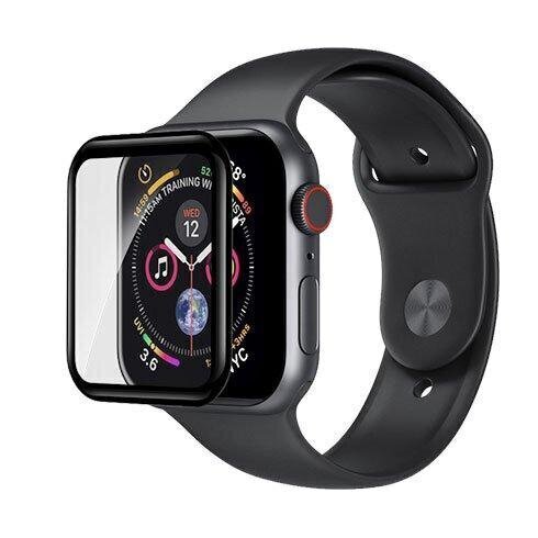 Karastatud kaitseklaas Devia 3D Curved kellale Apple Watch (40mm), Läbipaistev hind ja info | Nutikellade ja nutivõrude tarvikud | kaup24.ee