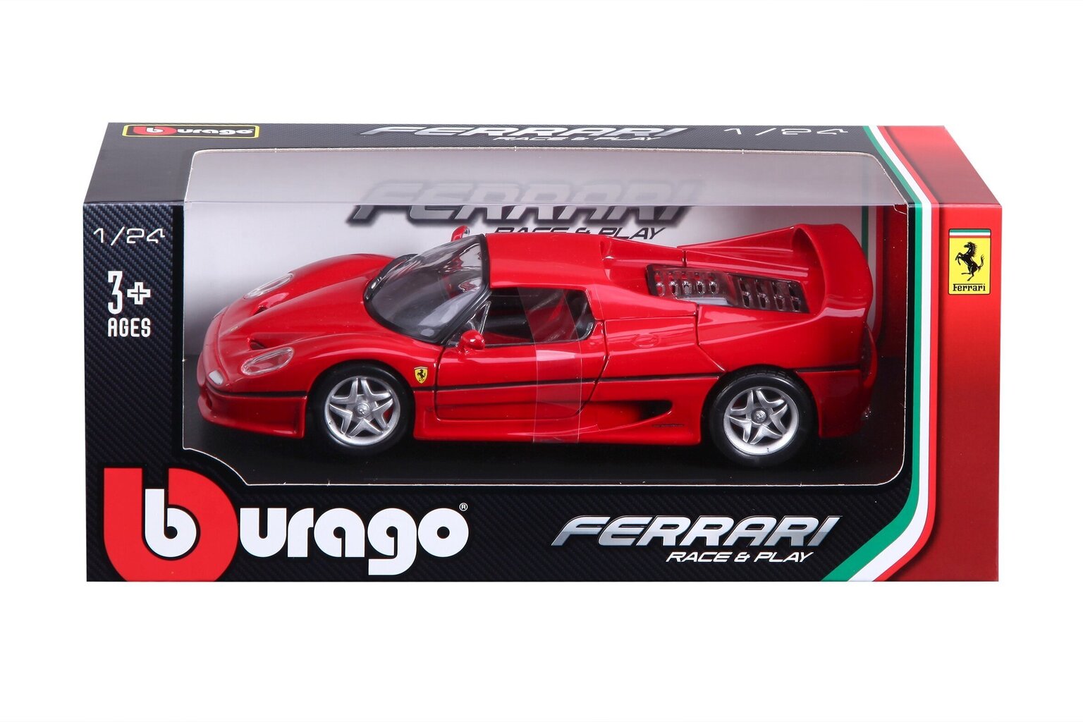 Mudelauto Burrago 1/24 Ferrari RP F50, 18-26010 hind ja info | Poiste mänguasjad | kaup24.ee
