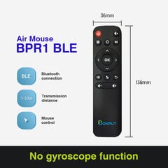 Bpr1s/g10s Air Mouse hääljuhtimise kaugjuhtimispult koos Gyro 2,4g häälotsingu juhtmeta kaugjuhtimispult Android Tvbox PC jaoks - Kaugjuhtimispult - AliExpress hind ja info | Smart TV tarvikud | kaup24.ee