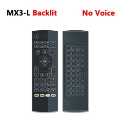 Mx3 Air Mouse Voice Taustavalgustuse kaugjuhtimispult 2,4g Rf juhtmeta klaviatuur Android-teleri jaoks – Kaugjuhtimispult – AliExpress hind ja info | Smart TV tarvikud | kaup24.ee