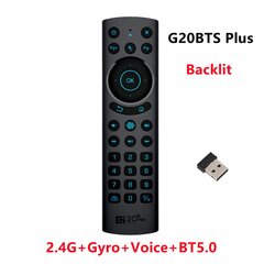 G20BTS Plus G20S PRO 2.4G juhtmevaba nutikas hääl õhuhiir güroskoop IR-õppe taustavalgustusega kaugjuhtimispult Android TV BOXile|Kaugjuhtimispuldid| - AliExpress hind ja info | Smart TV tarvikud | kaup24.ee