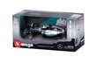 Mudelauto Burrago 1/43 Racing 2016 Mercedes AMG Petronas W07 Hybrid, 18-38026 hind ja info | Poiste mänguasjad | kaup24.ee