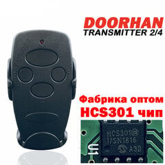 Doorhani kaugjuhtimispuldi saatja 2 nuppu 4 Pro 433mhz garaažiukse avaja asendus Doorhan värava ja tõkkepuu jaoks 30-150m - Ukse kaugjuhtimispult - AliExpress цена и информация | Аксессуары для Smart TV | kaup24.ee