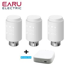 Tuya Smart Zigbee Radiator Actuator Trv programmeeritav termostaatradiaatori klapi rakendus Temperatuuri kaugkontrolleri tugi Alexa - Smart Temperature Control System - AliExpress цена и информация | Аксессуары для Smart TV | kaup24.ee