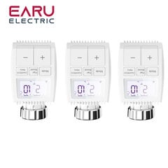 Tuya Smart Zigbee Radiator Actuator Trv programmeeritav termostaatradiaatori klapi rakendus Temperatuuri kaugkontrolleri tugi Alexa - Smart Temperature Control System - AliExpress цена и информация | Аксессуары для Smart TV | kaup24.ee