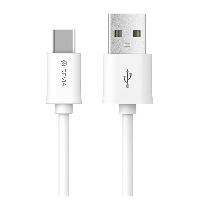Kaabel Devia smart series USB A - Type-C, 2m hind ja info | Mobiiltelefonide kaablid | kaup24.ee
