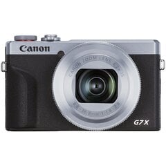 Canon PowerShot G7 X Mark III (Silver) hind ja info | Canon Mobiiltelefonid, foto-, videokaamerad | kaup24.ee