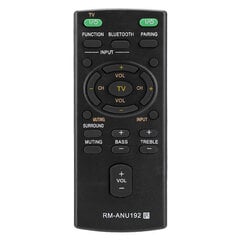 Asenduspult Rm-anu192 Sony Sound Bari jaoks Sact60bt Ss-wct60 Sswct60 Ht-ct60bt Htct60bt Sa-ct60bt Htct60 Ht-ct60 - Kaugjuhtimispult - AliExpress цена и информация | Аксессуары для Smart TV | kaup24.ee