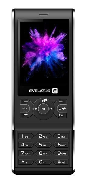 Evelatus MYRIAD, Dual SIM, Must цена и информация | Telefonid | kaup24.ee