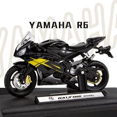 1:18 Scale Yamaha R6 sulamist tõukeratas Sport Jalgrattakujukesed Surveheited Lastele Mänguasjad Mootorrataste Võidusõidumudelite Koopiad Koguge poistele kingitus hind ja info | Mudelautode kollektsioneerimine | kaup24.ee