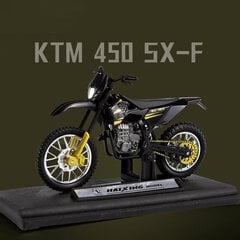 1:18 Scale KTM450SX-F sulamist tõukeratas Sport Jalgratta kujukesed Diecastid Laste mänguasjad Mootorrattad Võidusõidumudelid Koopiad Kingitus poisile hind ja info | Mudelautode kollektsioneerimine | kaup24.ee