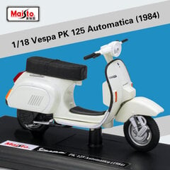 Maisto 1:18 Vespa P150x 50 98 Gtr Gts 300 Lxv 2013 Sprint 150 Abs Scooter Mootorratta simulatsioonisulamist mudel Retromootorratas hind ja info | Mudelautode kollektsioneerimine | kaup24.ee