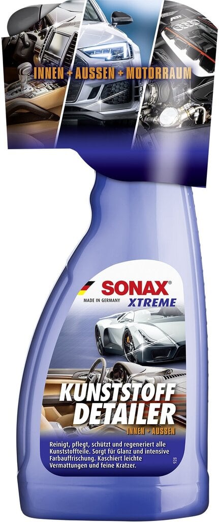 SONAX Xtreme plastiku hooldusvahend "Plastic Detailer", 500ml цена и информация | Autokeemia | kaup24.ee