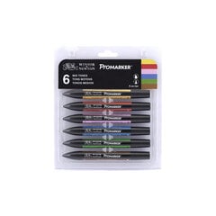 Wn Promarker 6 Mid Tones цена и информация | Смягчает воду и защищает Вашу посудомоечную машину от извести. | kaup24.ee