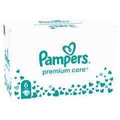 Одноразовые подгузники Pampers Premium Care Tape 6 (13-18 кг), 128 шт. цена и информация | Подгузники | kaup24.ee