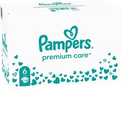 Pampers Premium Care Teipmähkmed, Suurus 6, 128 Mähet, 13-18 kg hind ja info | Mähkmed | kaup24.ee